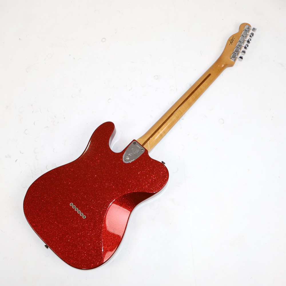 【中古】 エレキギター Fender Custom Shop 1972 Telecaster Custom NOS Red Sparkle Mod. 2013年製 ピックアップ交換あり フェンダー カスタムショップ テレキャスターカスタム レッドスパークル 詳細画像
