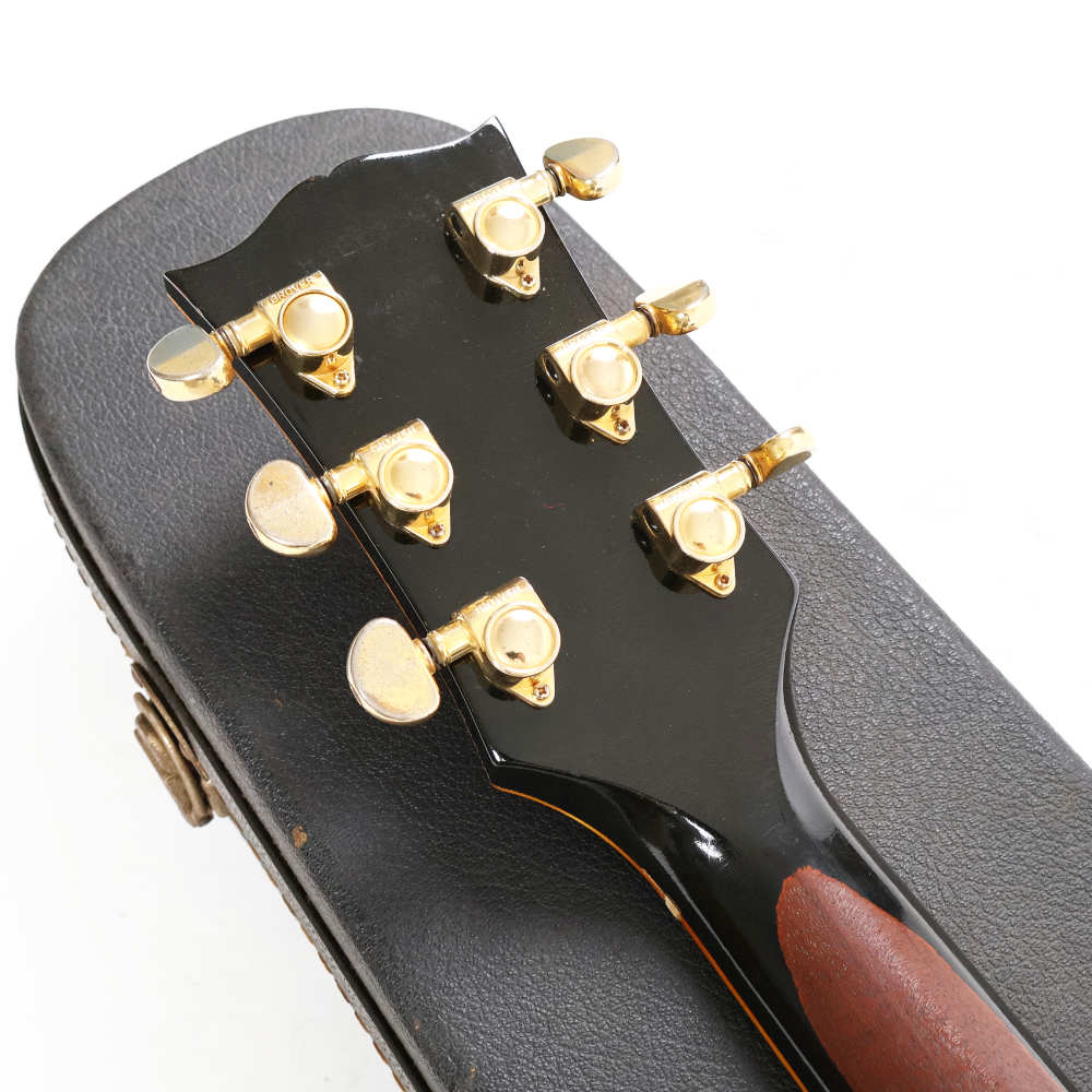 【中古】 エレキギター Gibson Les Paul Custom Ebony Mod. 1989年製 ギブソン レスポールカスタム ブラック ヘッド裏画像