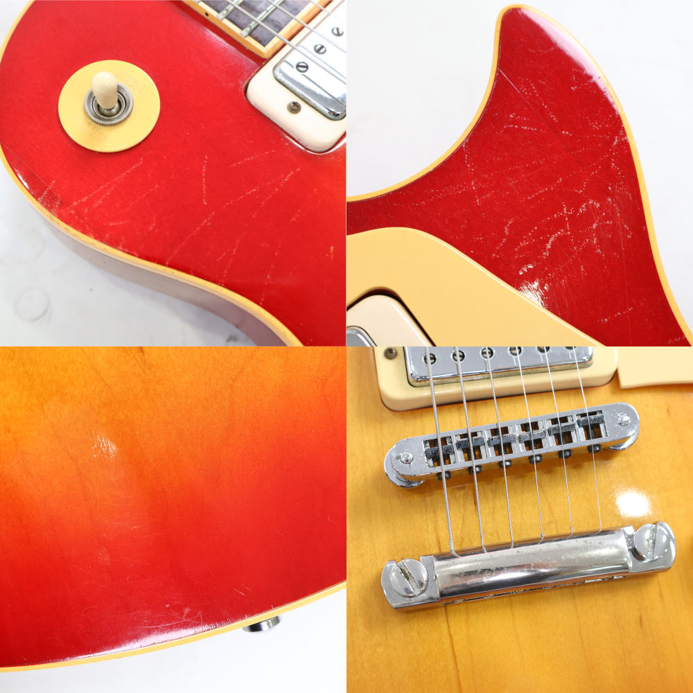 【中古】 エレキギター Gibson Les Paul Deluxe Cherry SunBurst 1980年製 ギブソン レスポールデラックス チェリーサンバースト 詳細画像