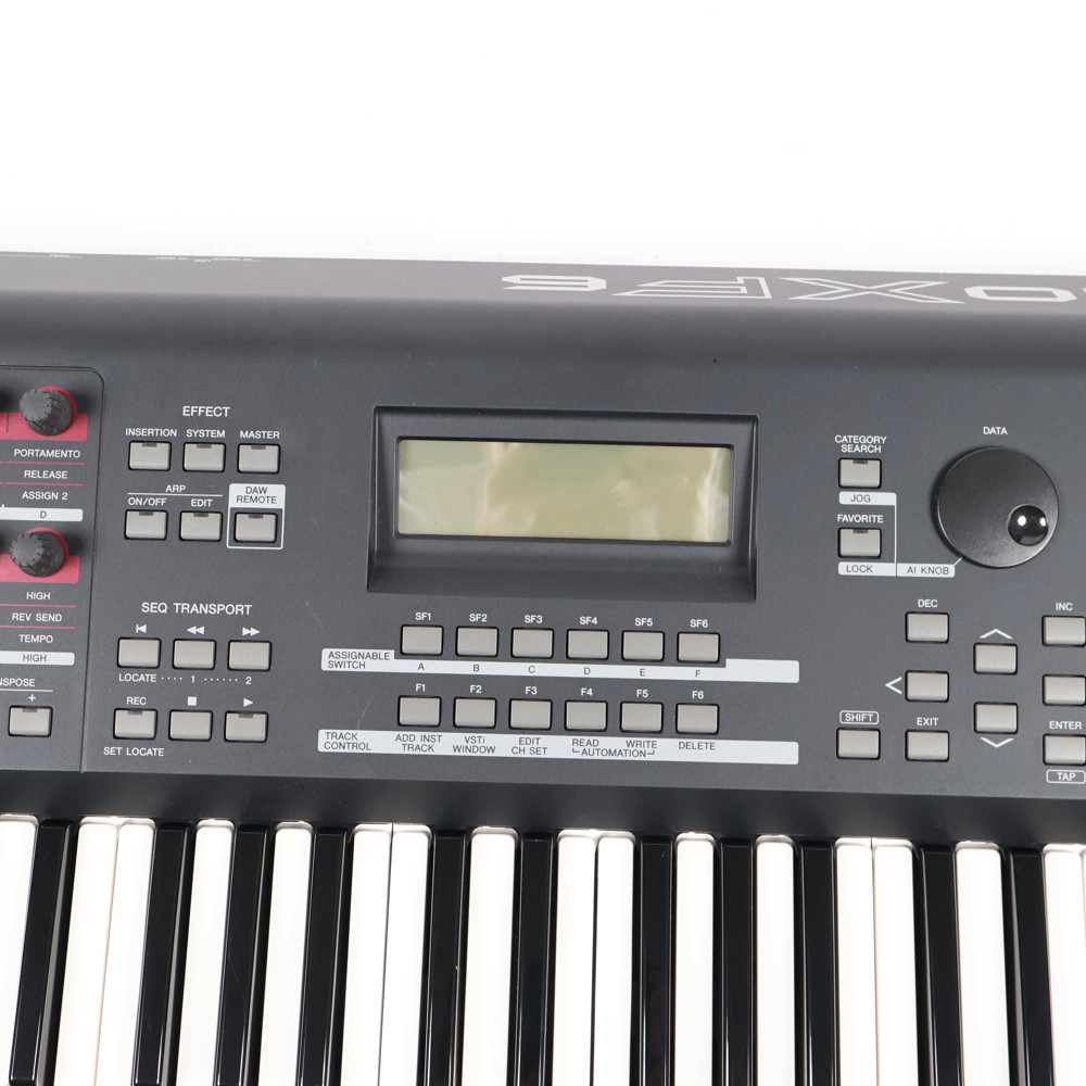 【中古】 シンセサイザー YAMAHA MOXF6 ディスプレイ