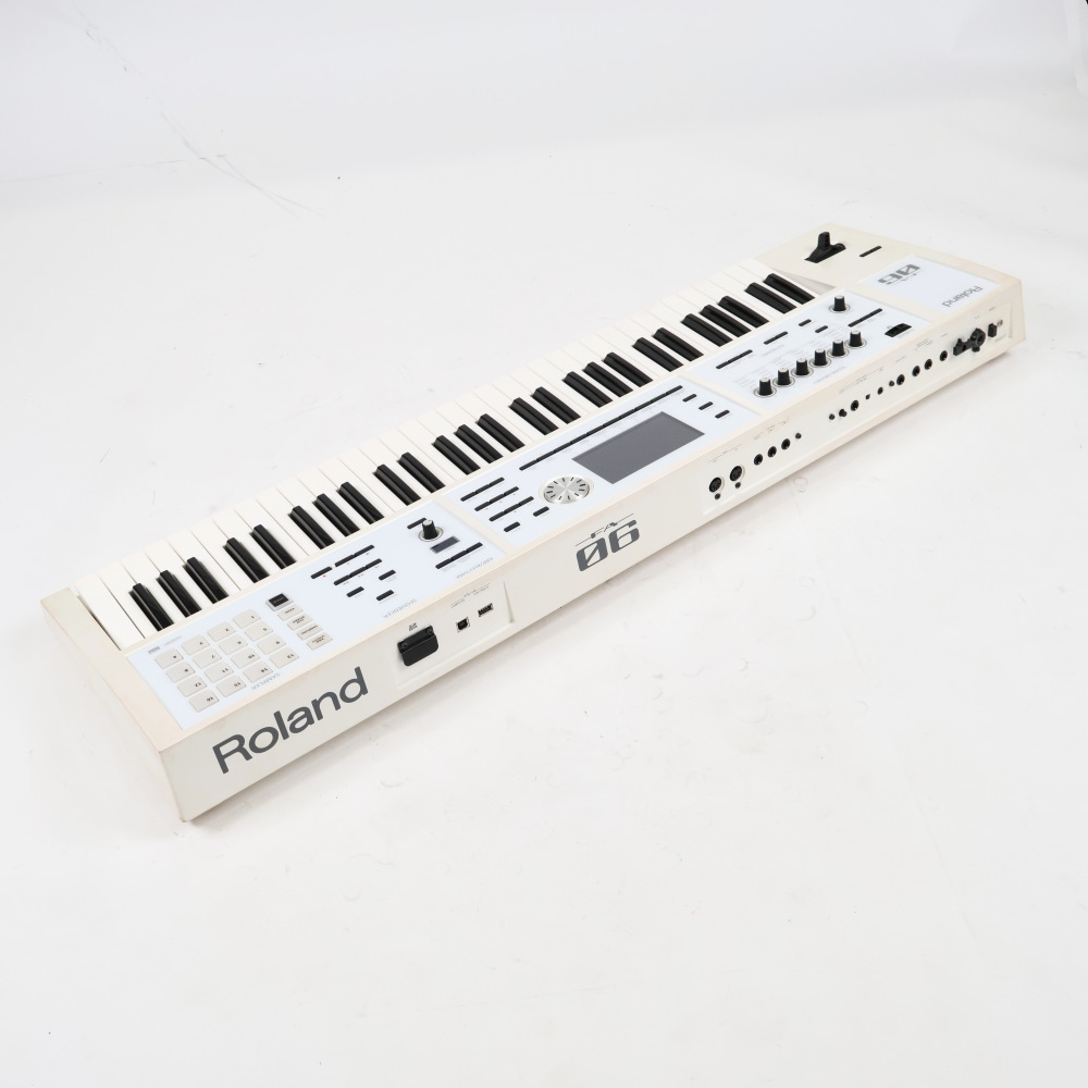 【中古】 ROLAND ローランド FA-06-SC Music Workstation シンセサイザー 限定ホワイトカラー 詳細画像
