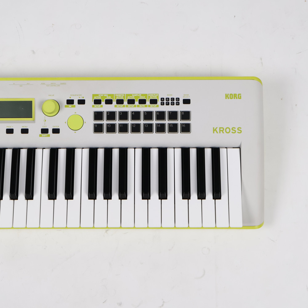 【中古】 KORG KROSS2-61 Special Edition Gray-Green シンセサイザー コントロール