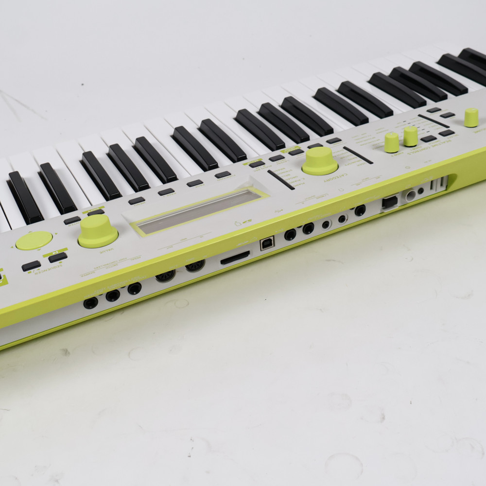 【中古】 KORG KROSS2-61 Special Edition Gray-Green シンセサイザー 側面