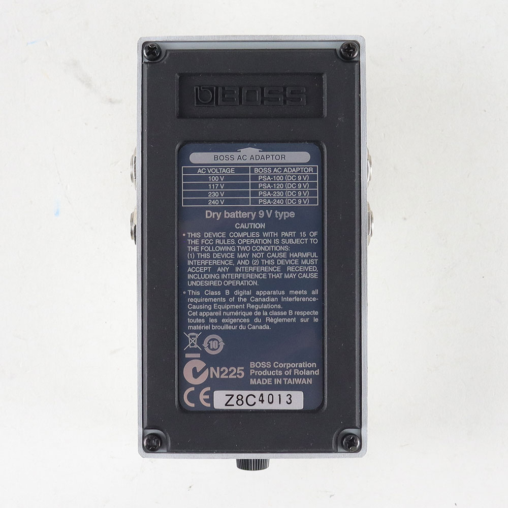 【中古】 テラエコー エフェクター BOSS TE-2 Tera Echo ギターエフェクター 裏面