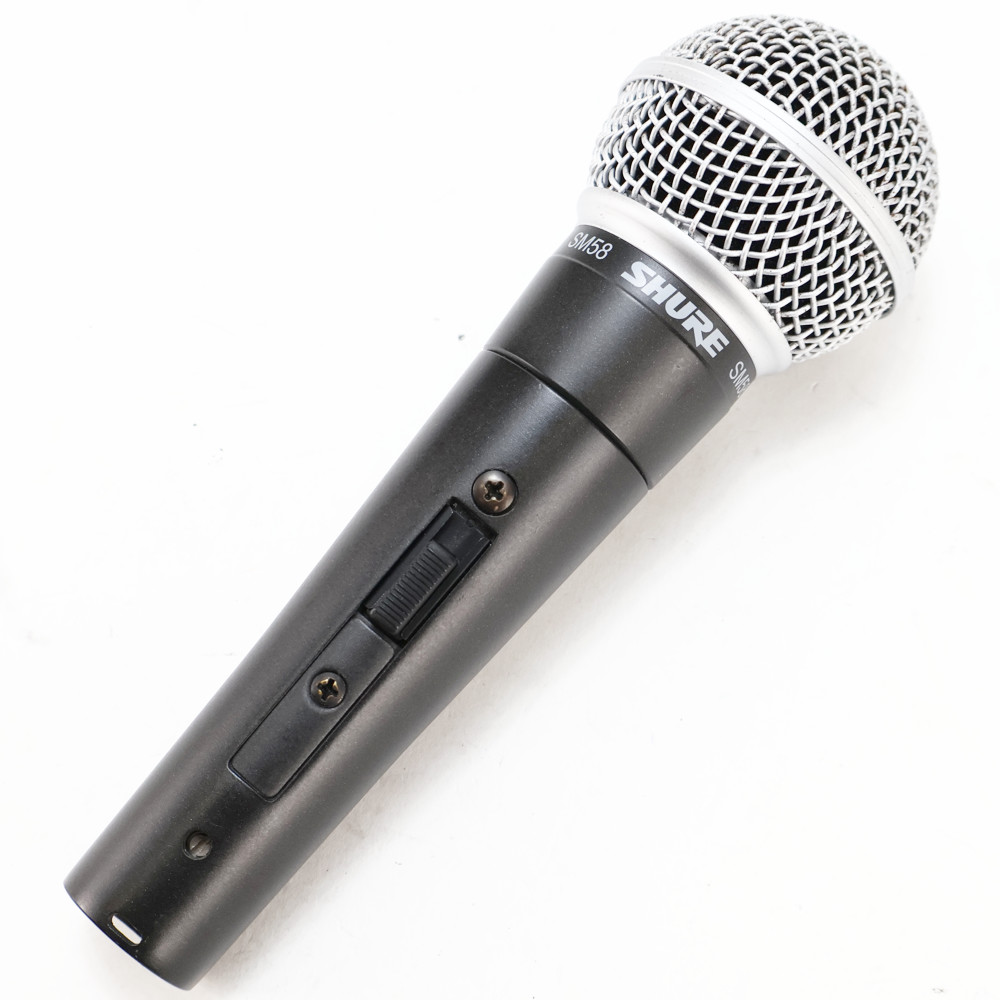 【中古】 マイク ダイナミックマイク SHURE SM58SE スイッチ付き シュアー 58 ゴッパ シュア