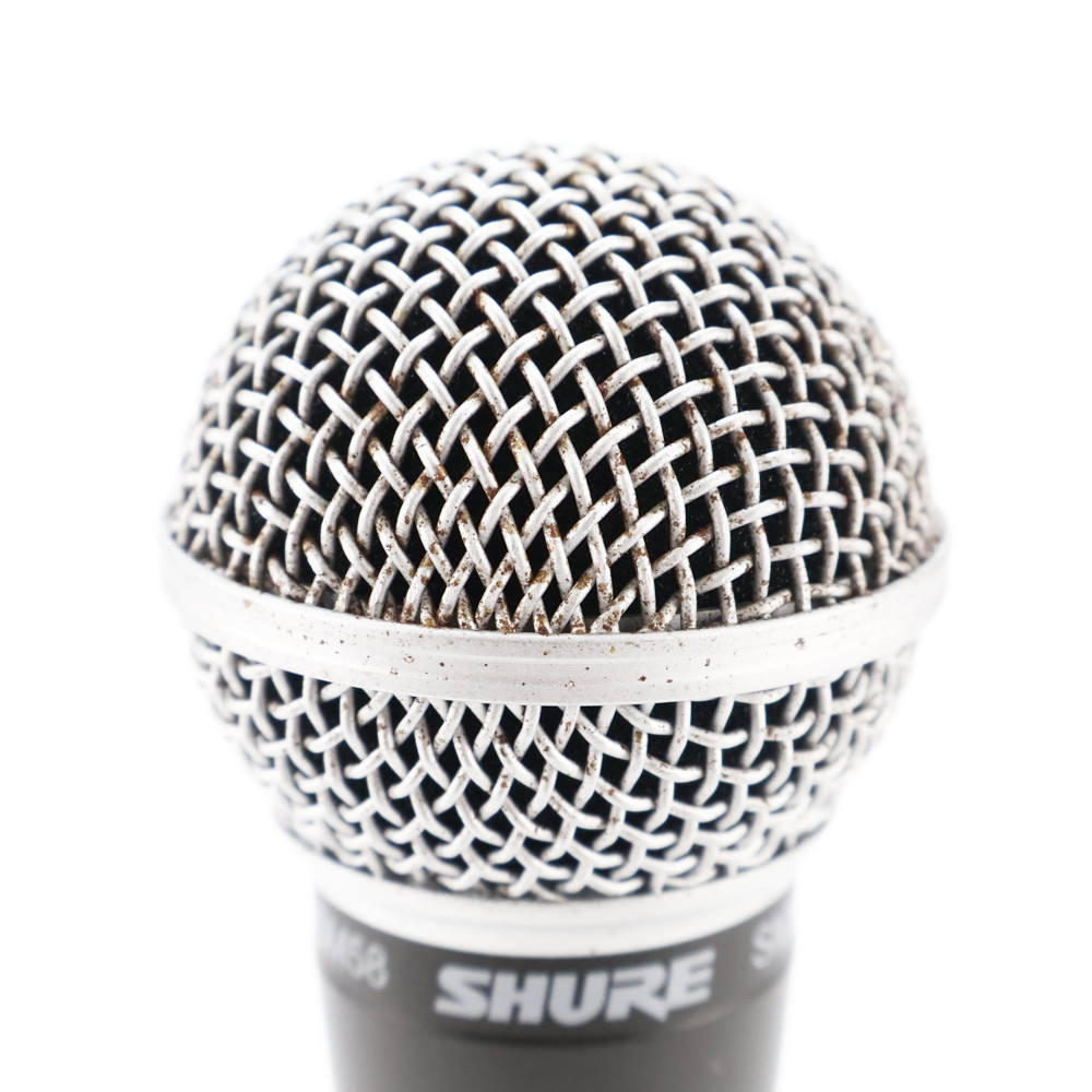 【中古】 マイク ダイナミックマイク SHURE SM58SE スイッチ付き シュアー 58 ゴッパ シュア グリル