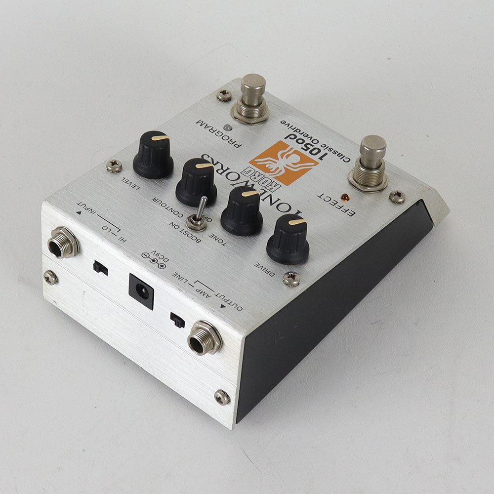 【中古】 クラシックオーバードライブ エフェクター KORG TONEWORKS 105od Classic Overdrive オーバードライブ ギターエフェクター 全体