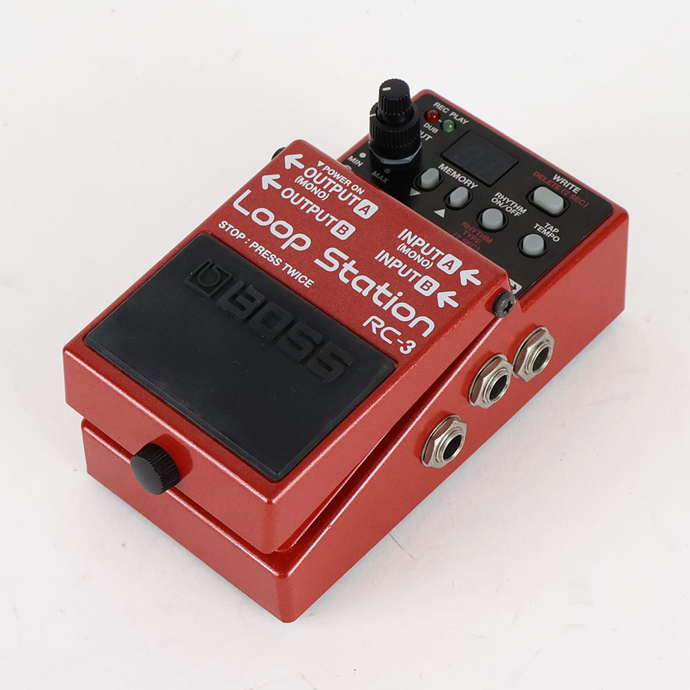 【中古】 BOSS ボス Loop Station RC-3 ルーパー エフェクター ループステーション 斜めアングル画像