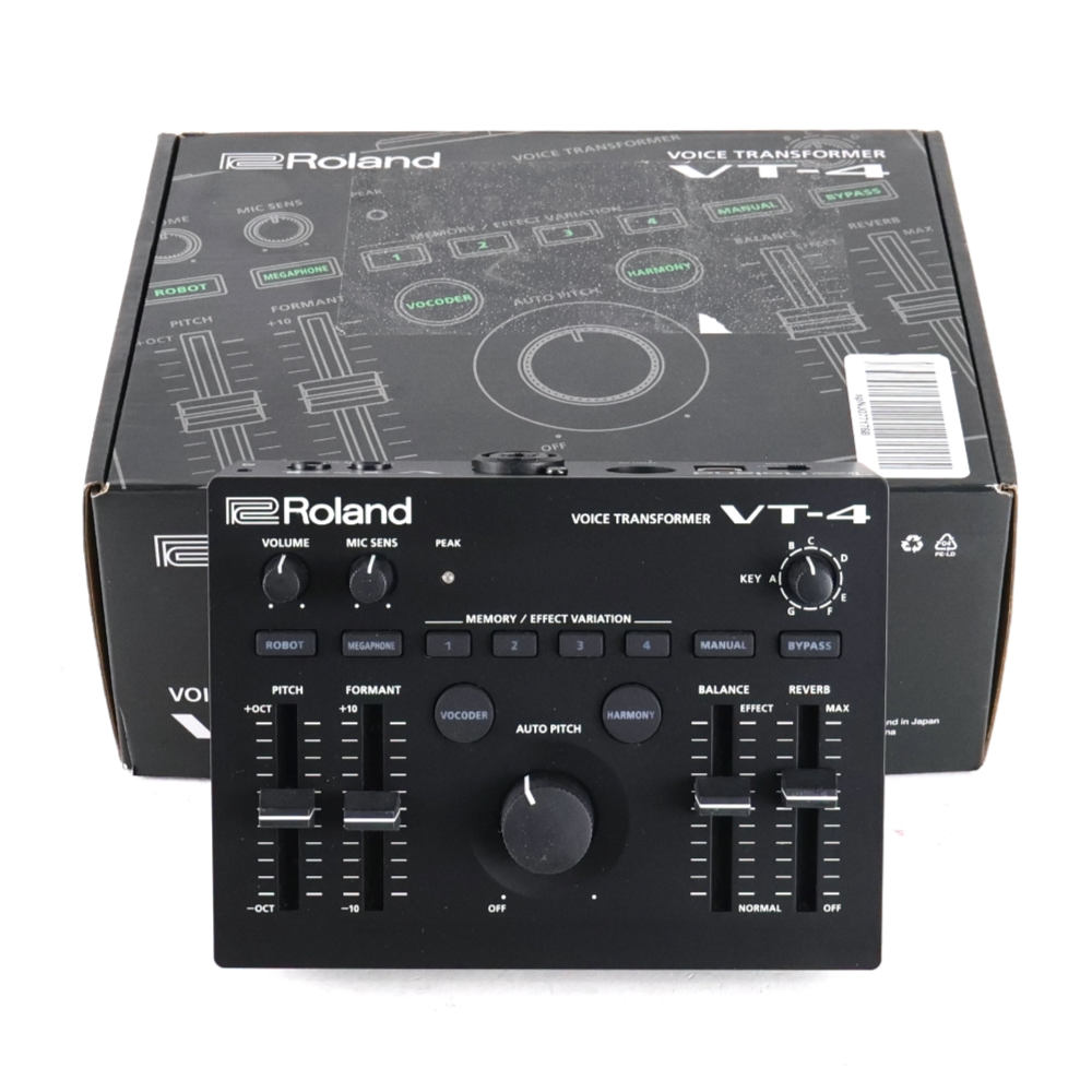 【中古】 ボイスエフェクト ボーカルエフェクター ROLAND VT-4 Voice Transformer ボイストランスフォーマー ローランド