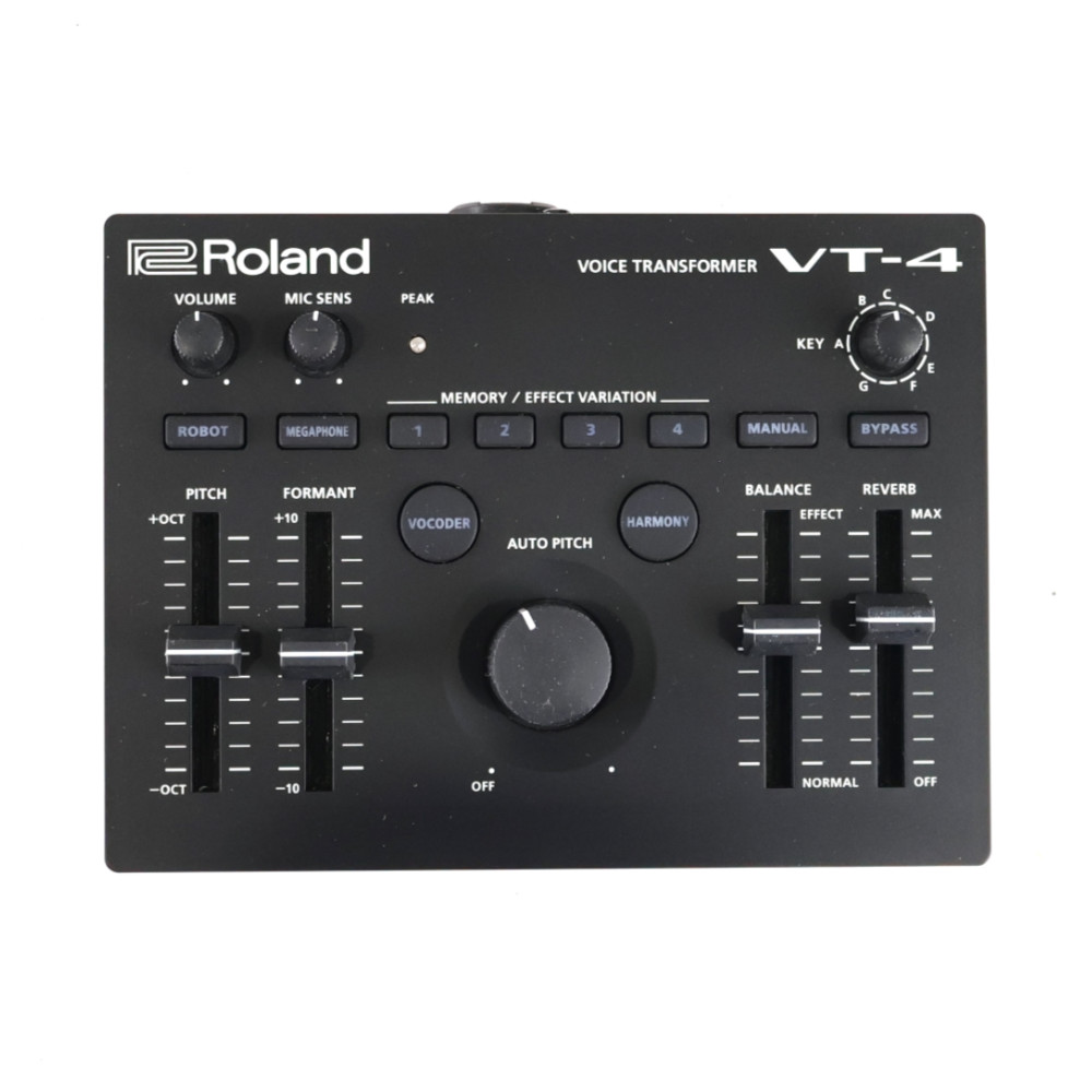 【中古】 ボイスエフェクト ボーカルエフェクター ROLAND VT-4 Voice Transformer ボイストランスフォーマー ローランド トップ画像