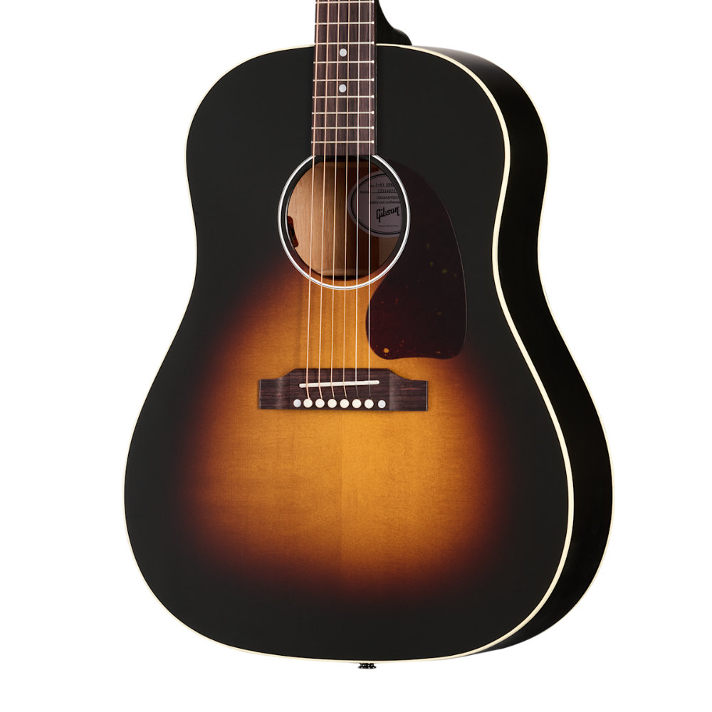 Gibson ギブソン J-45 Special Satin Vintage Sunburst エレクトリックアコースティックギター ボディ画像