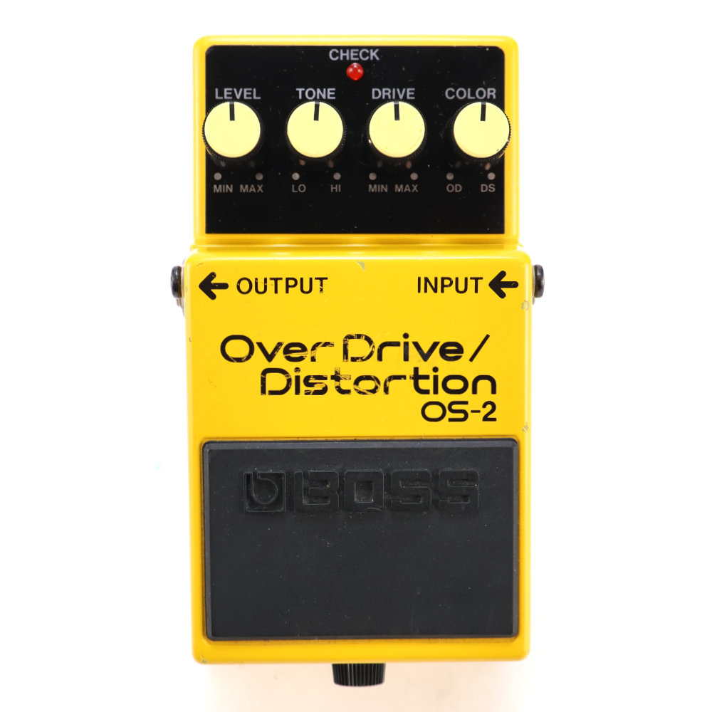 【中古】オーバードライブ ディストーション エフェクター BOSS OS-2 OverDrive Distortion ギターエフェクター