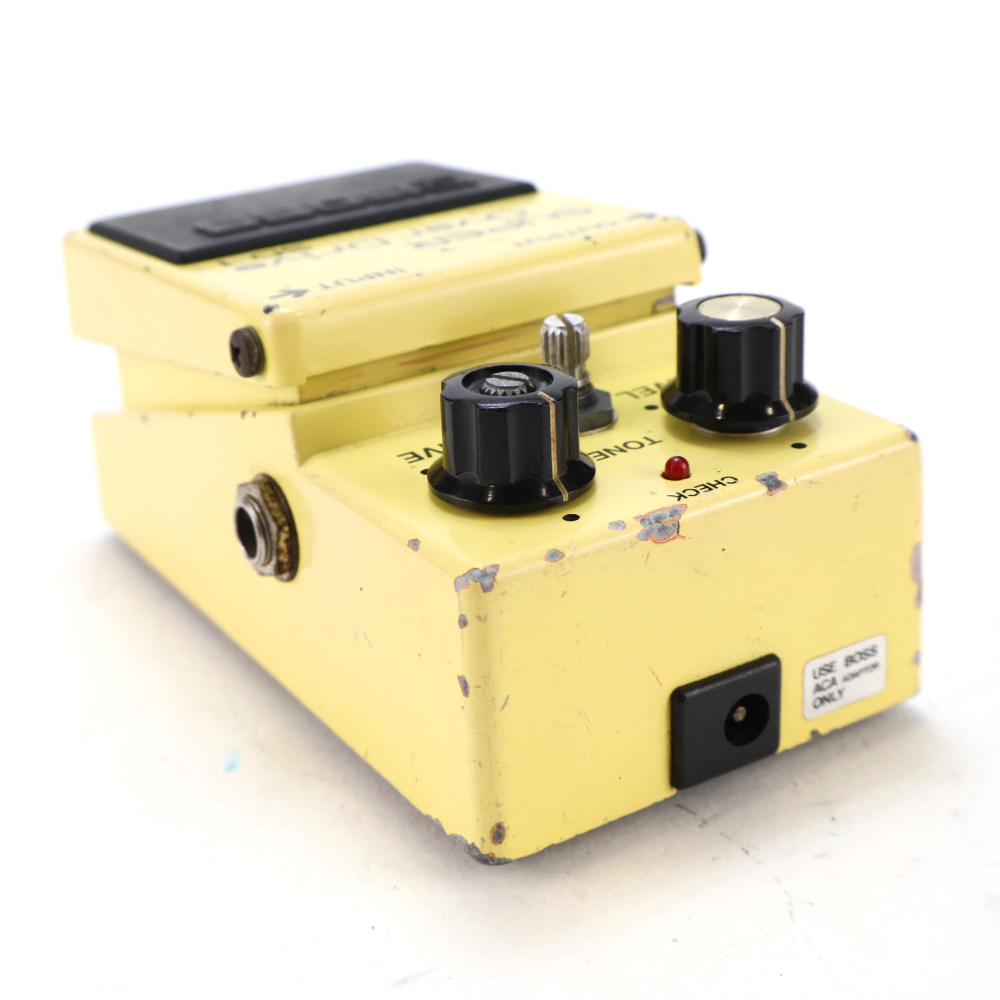 【中古】 スーパーオーバードライブ エフェクター BOSS SD-1 Super Over Drive Made in Japan ギターエフェクター リア画像