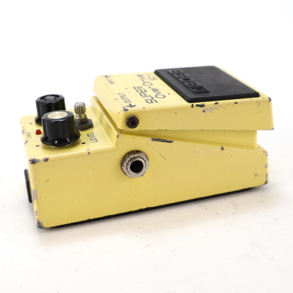 【中古】 スーパーオーバードライブ エフェクター BOSS SD-1 Super Over Drive Made in Japan ギターエフェクター 左サイド画像