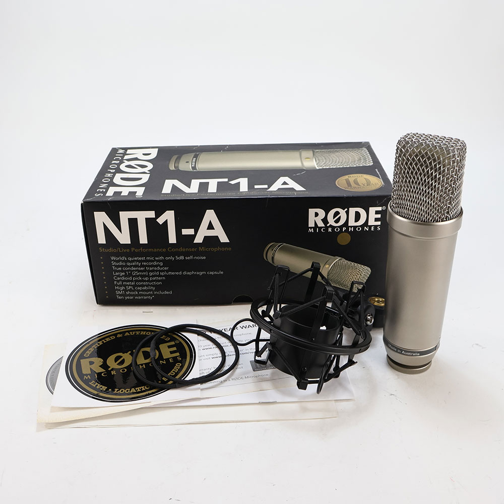 【中古】 マイク コンデンサーマイク RODE NT1-A マイクロフォン