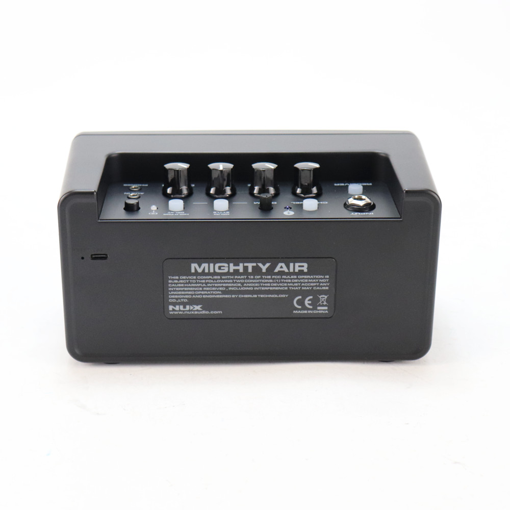 【中古】 小型ギターアンプ NUX ニューエックス Mighty Air ワイヤレス 小型ギターアンプ コンボ 背面