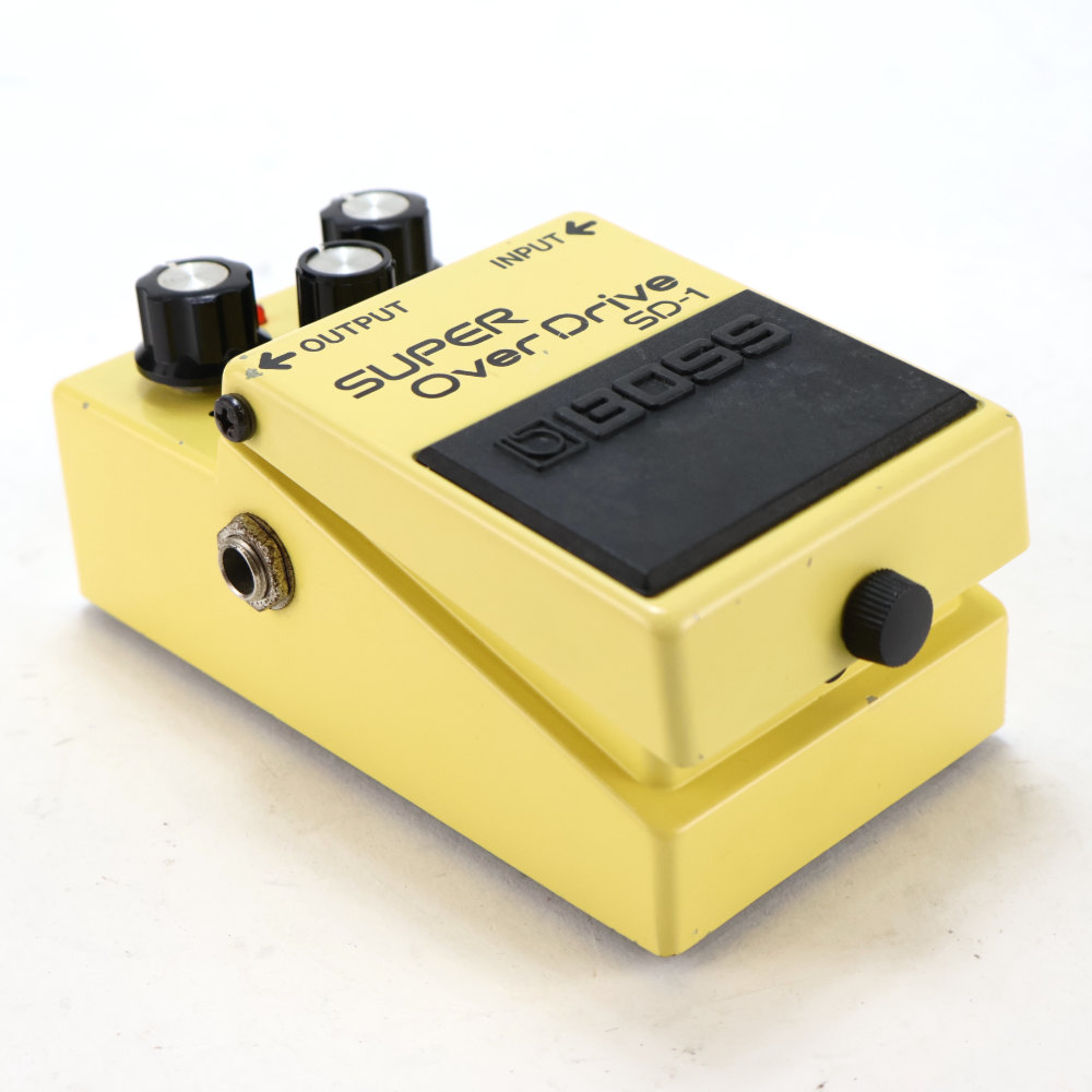 【中古】 エフェクター BOSS SD-1 SUPER OVER DRIVE ボス スーパーオーバードライブ 斜めアングル画像