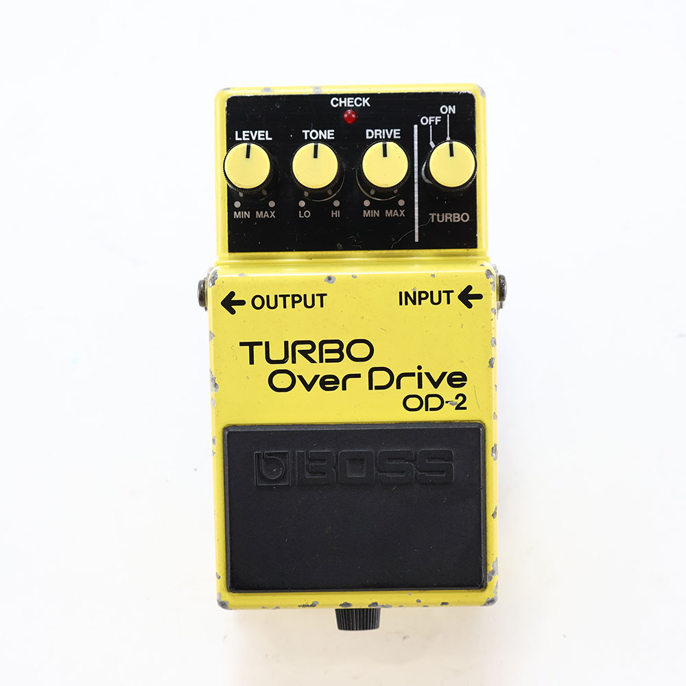【中古】ターボオーバードライブ エフェクター BOSS OD-2 TURBO OverDrive Made in Japan ボス ギターエフェクター