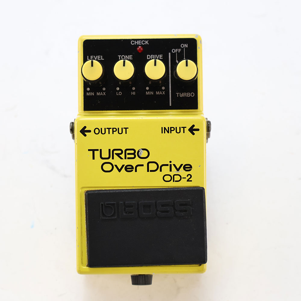 【中古】ターボオーバードライブ エフェクター BOSS OD-2 TURBO OverDrive Made in Japan ボス ギターエフェクター