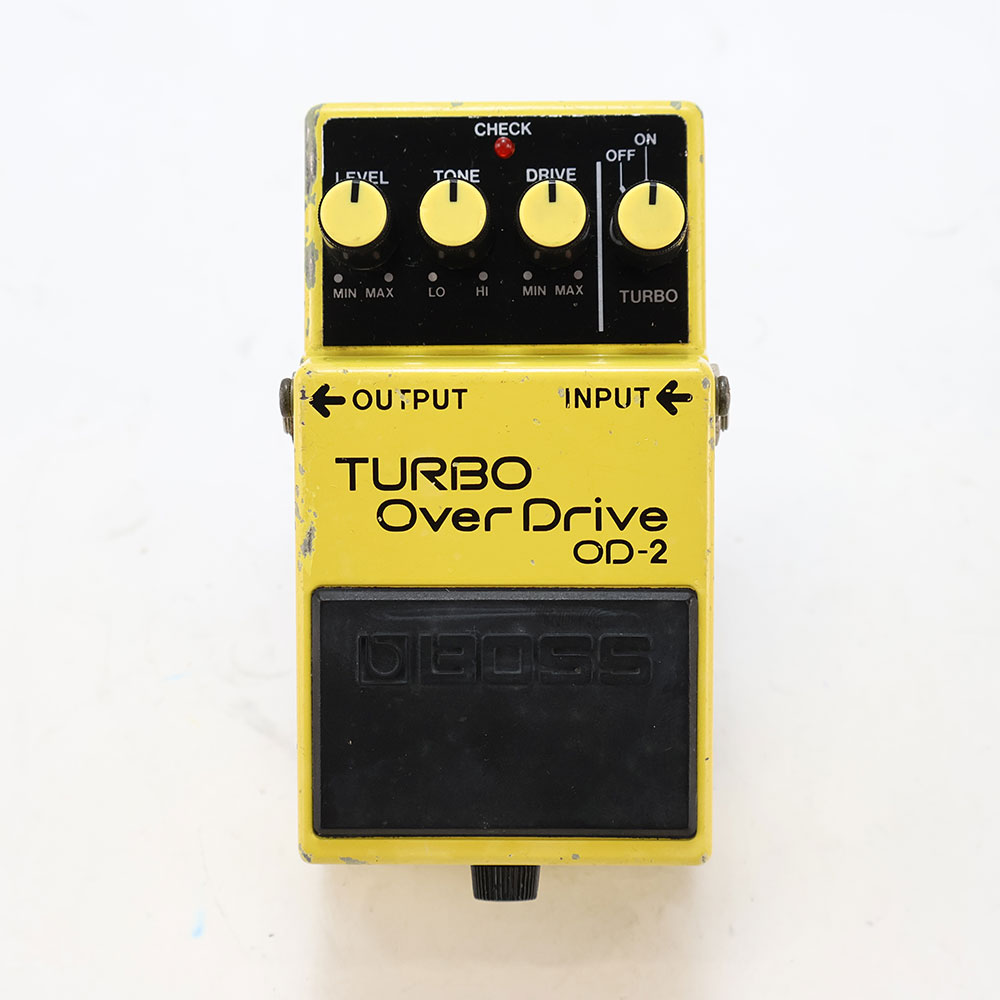 【中古】ターボオーバードライブ エフェクター BOSS OD-2 TURBO OverDrive ボス ギターエフェクター