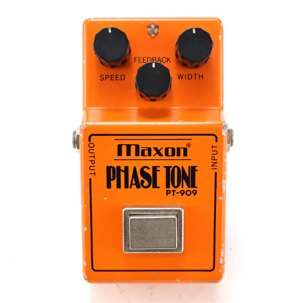 【中古】 Maxon マクソン PT-909 PHASE TONE フェイザー ギターエフェクター