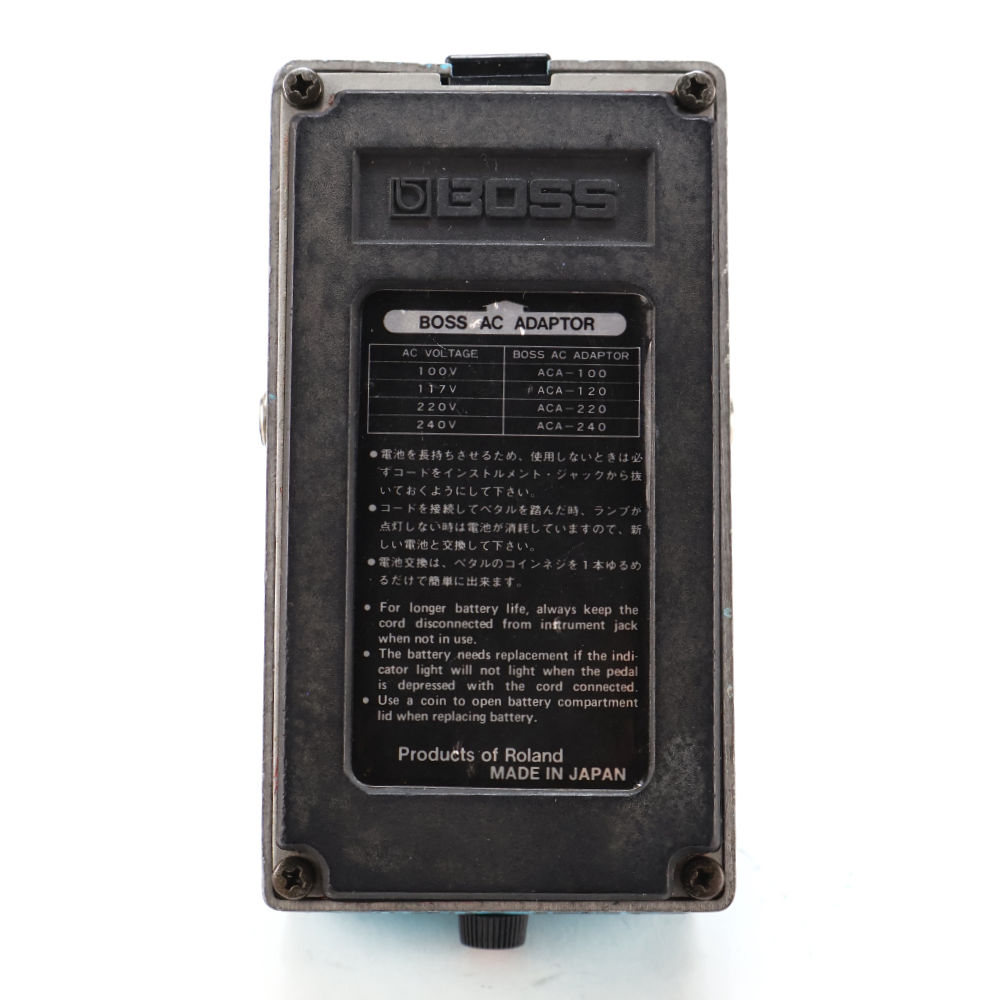 【中古】 コーラス ボス BOSS CE-2 Chorus エフェクター Made in Japan ギターエフェクター ボトム画像