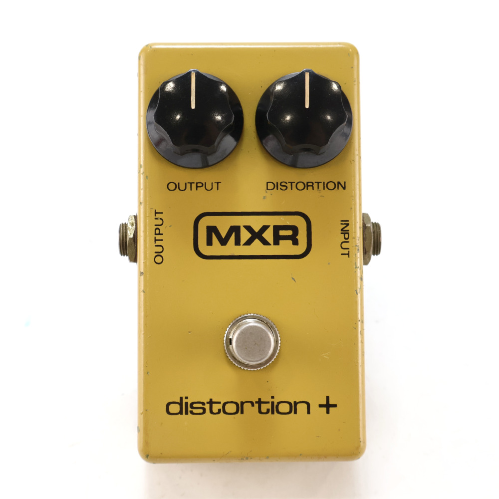 【中古】 MXR DISTORTION+ Block Logo 1979年製 UA471 MALAYSIA ギターエフェクター
