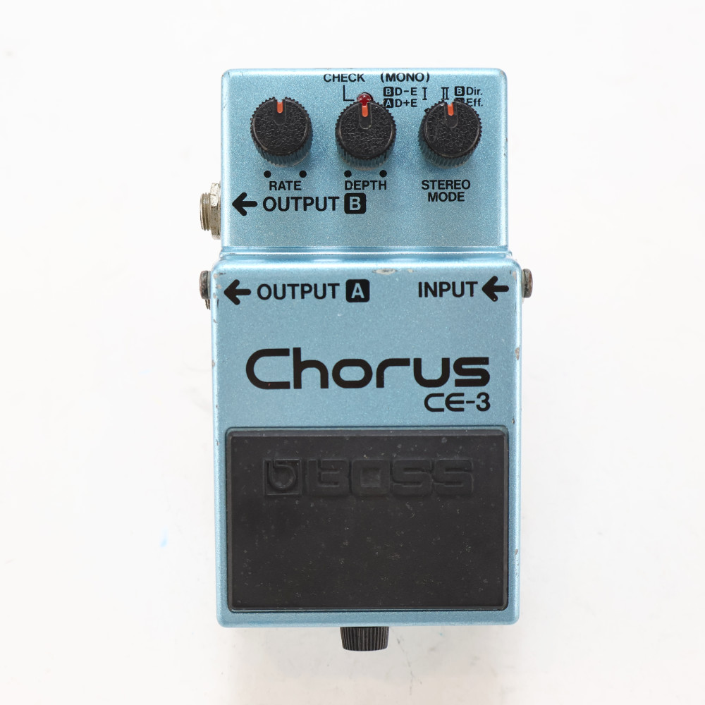 【中古】 コーラス エフェクター BOSS CE-3 Chorus ギターエフェクター Made in Japan 詳細画像