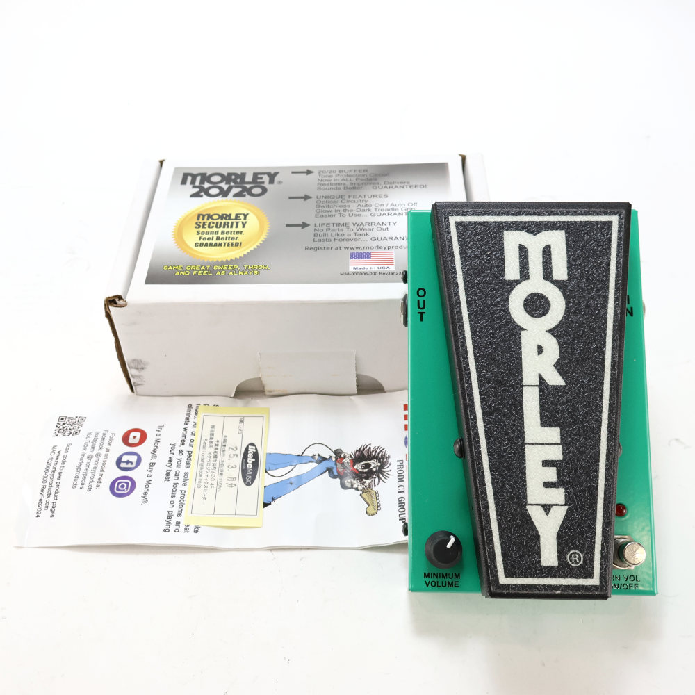 【中古】 MORLEY MTMV2 20/20 Volume Plus ボリュームペダル