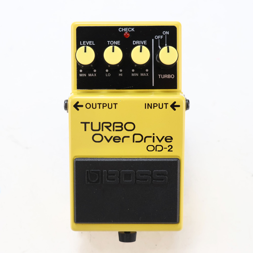 【中古】ターボオーバードライブ エフェクター BOSS OD-2 TURBO OverDrive ボス ギターエフェクター