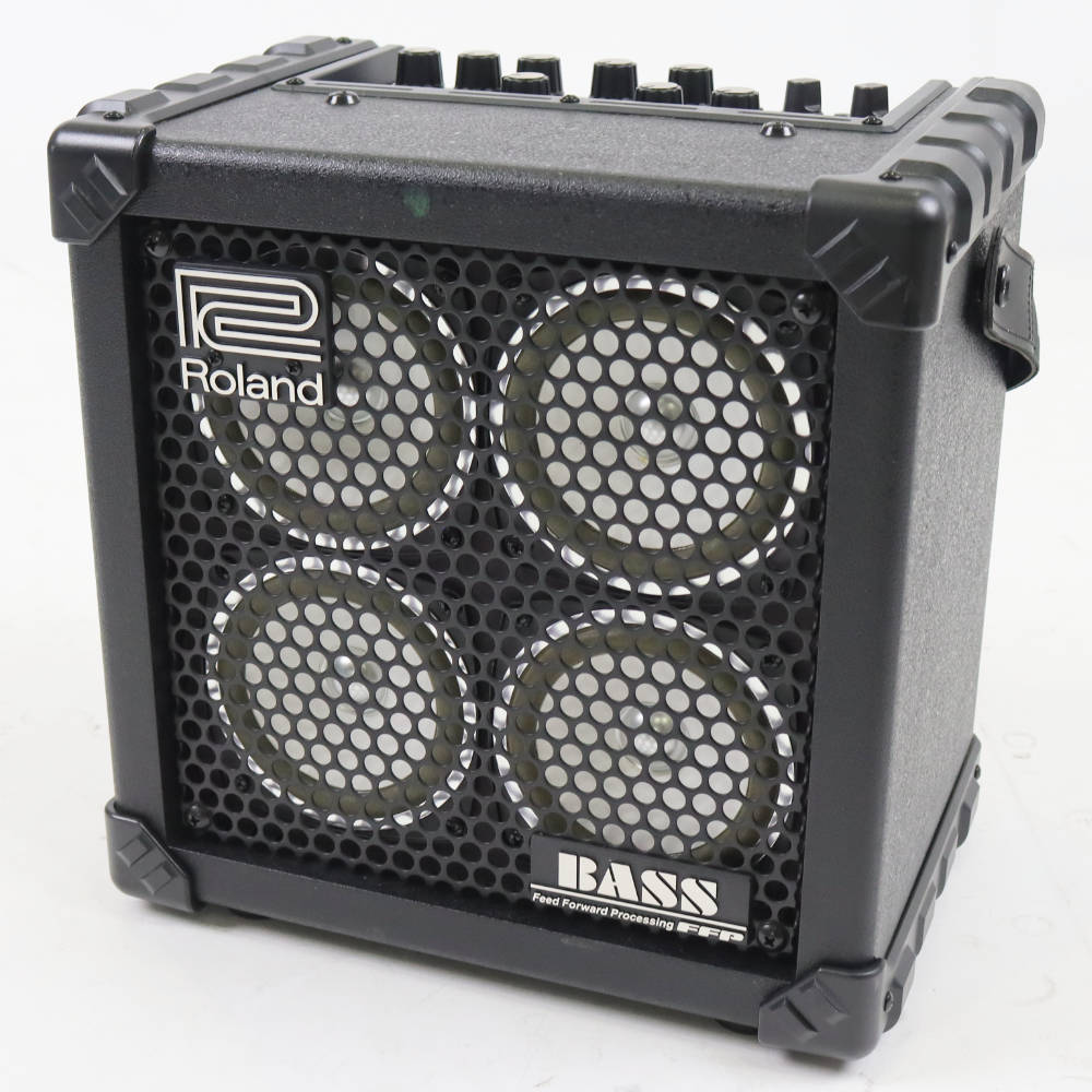 【中古】 ローランド ベースアンプ ROLAND MICRO CUBE BASS RX マイクロキューブベースRX 本体画像 斜め