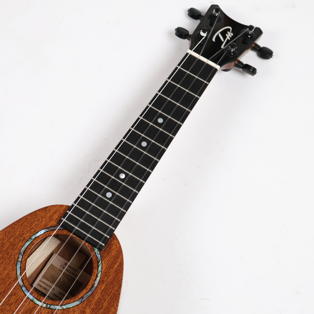 【訳あり】アウトレット ROMERO CREATIONS XS Soprano Mahogany Low-Gモデル ソプラノウクレレ 指板