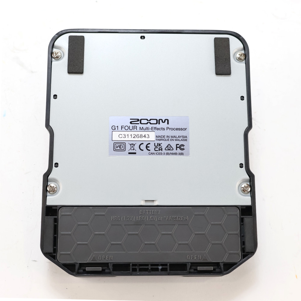 【中古】 ズーム ZOOM G1 FOUR ギターマルチエフェクター 詳細画像