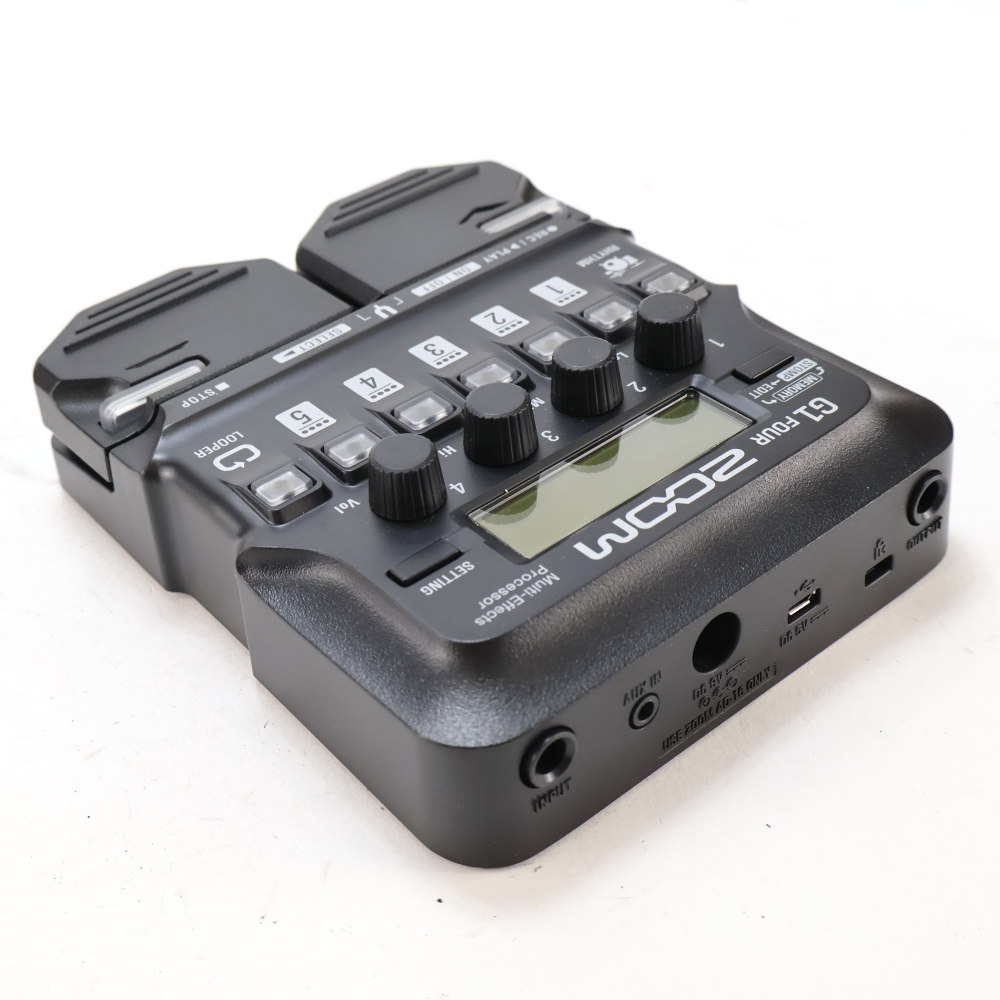 【中古】 ズーム ZOOM G1 FOUR ギターマルチエフェクター 詳細画像