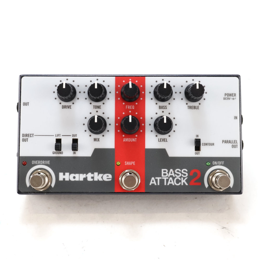 【中古】 ベースプリアンプ Hartke Bass Attack 2 ハートキー ベースアタック