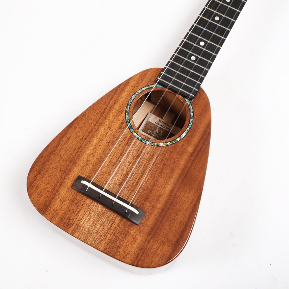 【訳あり】アウトレット ROMERO CREATIONS XS Soprano Premium Koa Low-Gモデル ソプラノウクレレ ボディトップ