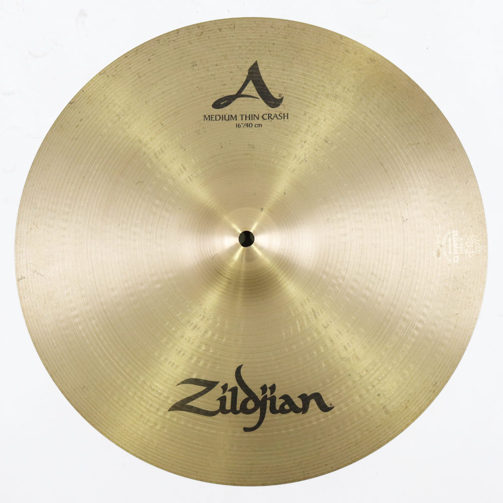 【中古】 クラッシュシンバル ジルジャン ZILDJIAN A Zildjian MEDIUM THIN CRASH 16インチ