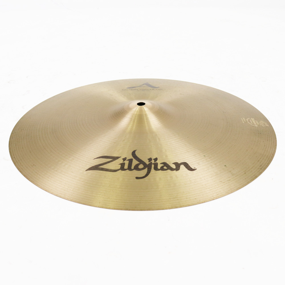 【中古】 クラッシュシンバル ジルジャン ZILDJIAN A Zildjian MEDIUM THIN CRASH 16インチ 本体画像 斜め 