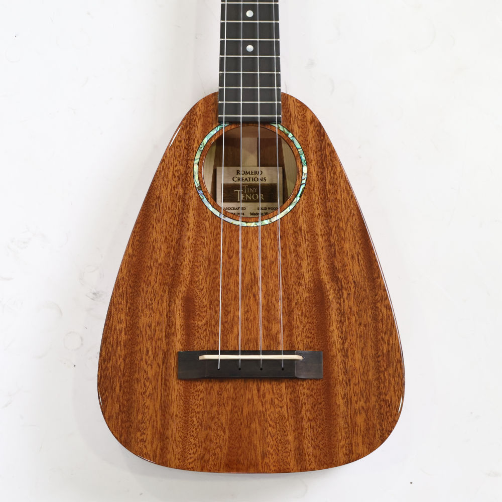 【訳あり】アウトレット ROMERO CREATIONS Tiny Tenor Mahogany Low-G テナーウクレレ 詳細画像