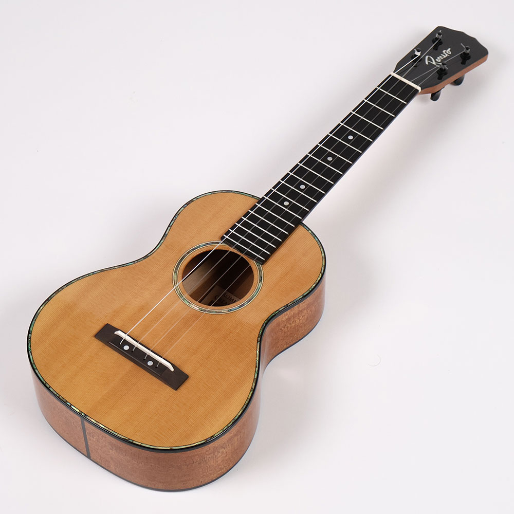 【訳あり】アウトレット ROMERO CREATIONS Romero Signature Tenor Spruce Mahogany Low-G テナーウクレレ 全体