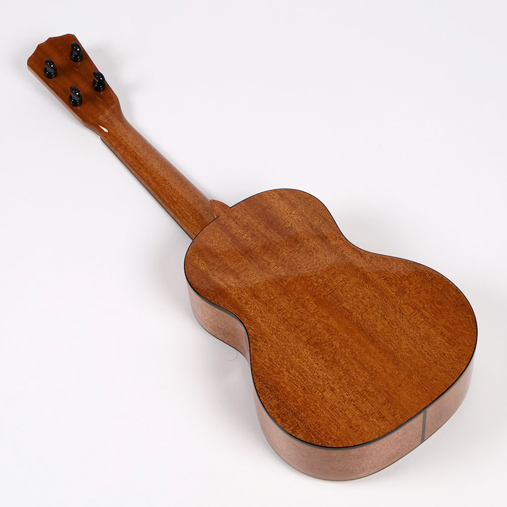 【訳あり】アウトレット ROMERO CREATIONS Romero Signature Tenor Spruce Mahogany Low-G テナーウクレレ 背面