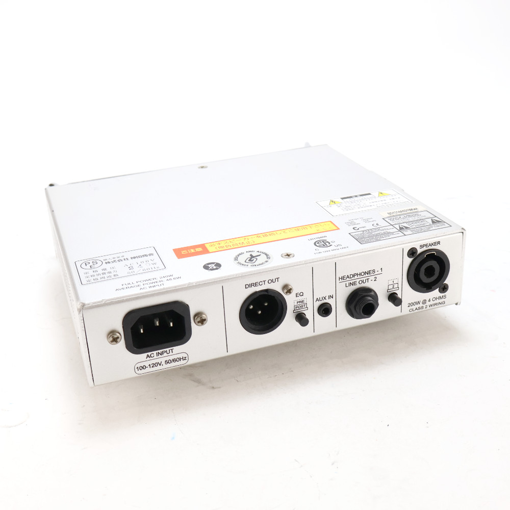 【中古】 ベースアンプヘッド GALLIEN-KRUEGER MB200 ギャリアンクルーガー コンパクトヘッド 小型 詳細画像