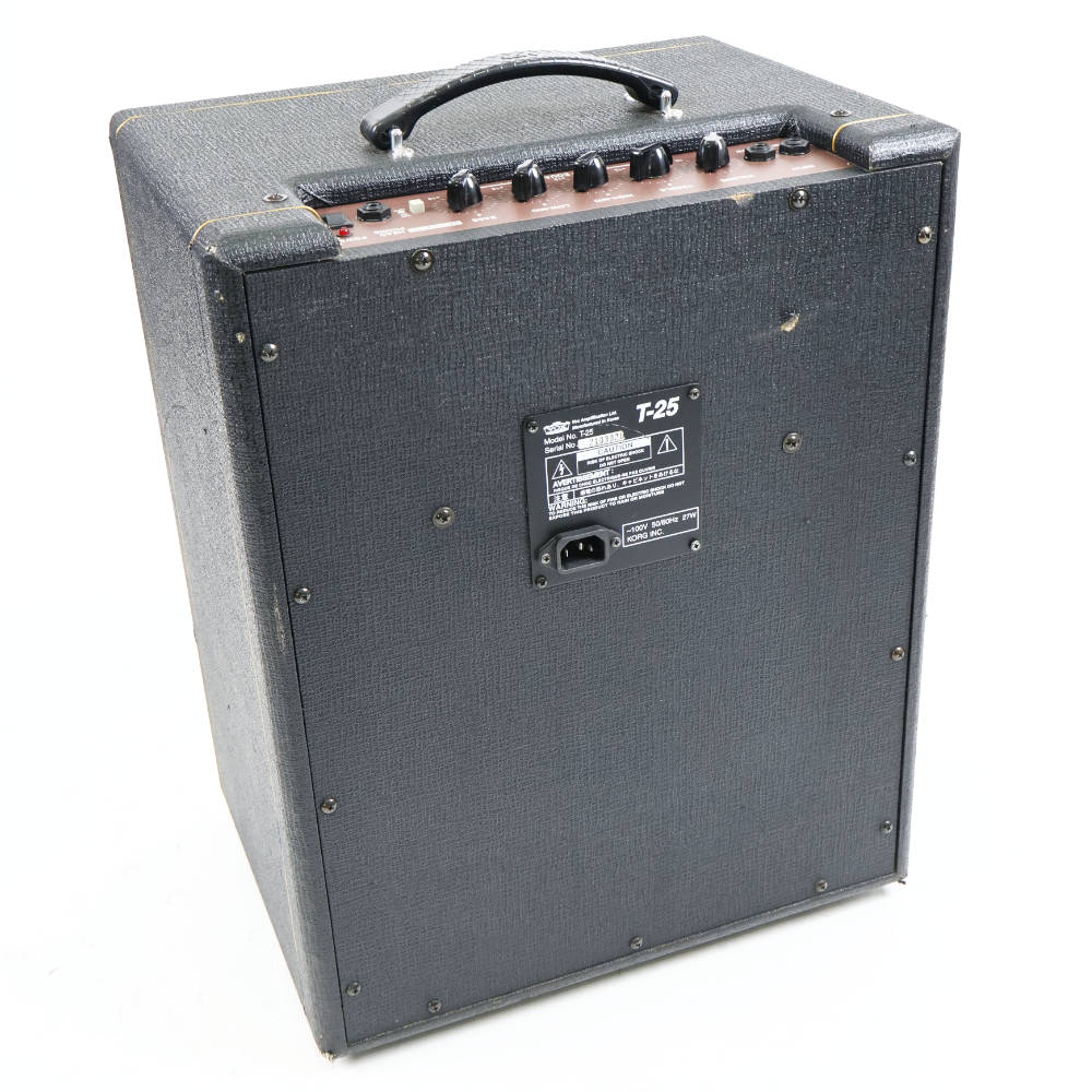【中古】 ベースコンボアンプ ヴォックス VOX T-25 ベース用コンボアンプ ボックス 本体画像 裏
