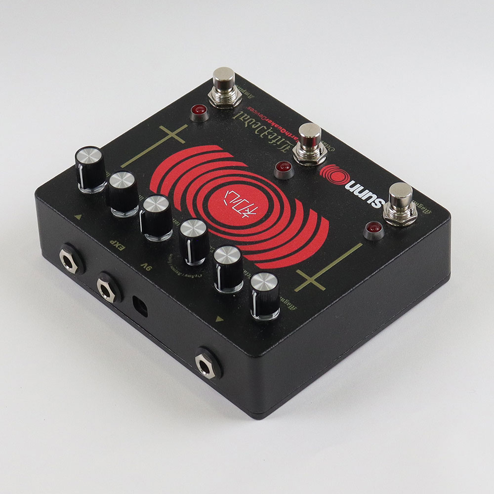 【訳あり】アウトレット EarthQuaker Devices アースクエイカーデバイセス EQD SUNN O))) Life Pedal V3 オクターブディストーション&ブースター 全体