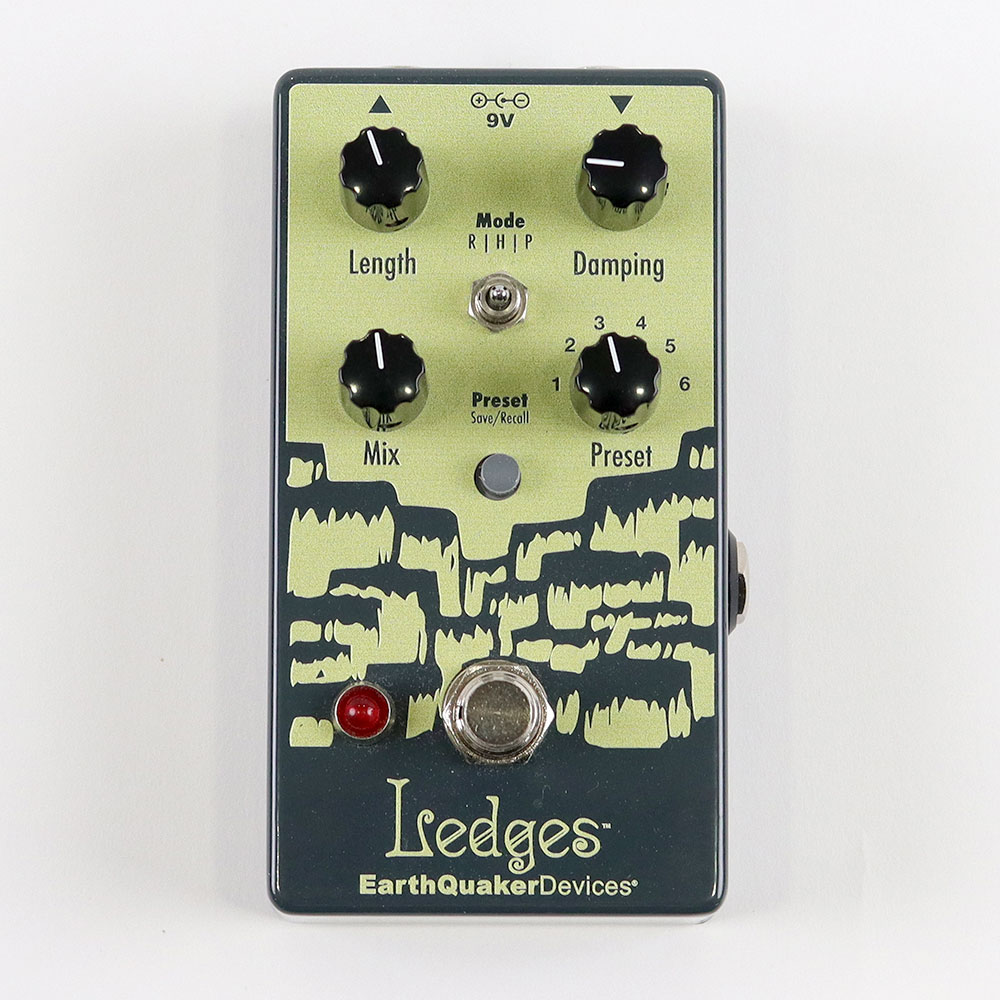 【訳あり】アウトレット EarthQuaker Devices アースクエイカーデバイセス EQD Ledges リバーブ ギターエフェクター