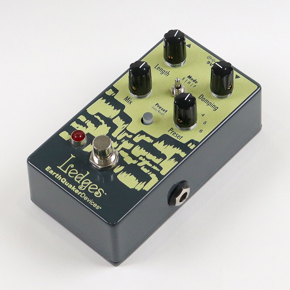 【訳あり】アウトレット EarthQuaker Devices アースクエイカーデバイセス EQD Ledges リバーブ ギターエフェクター 全体