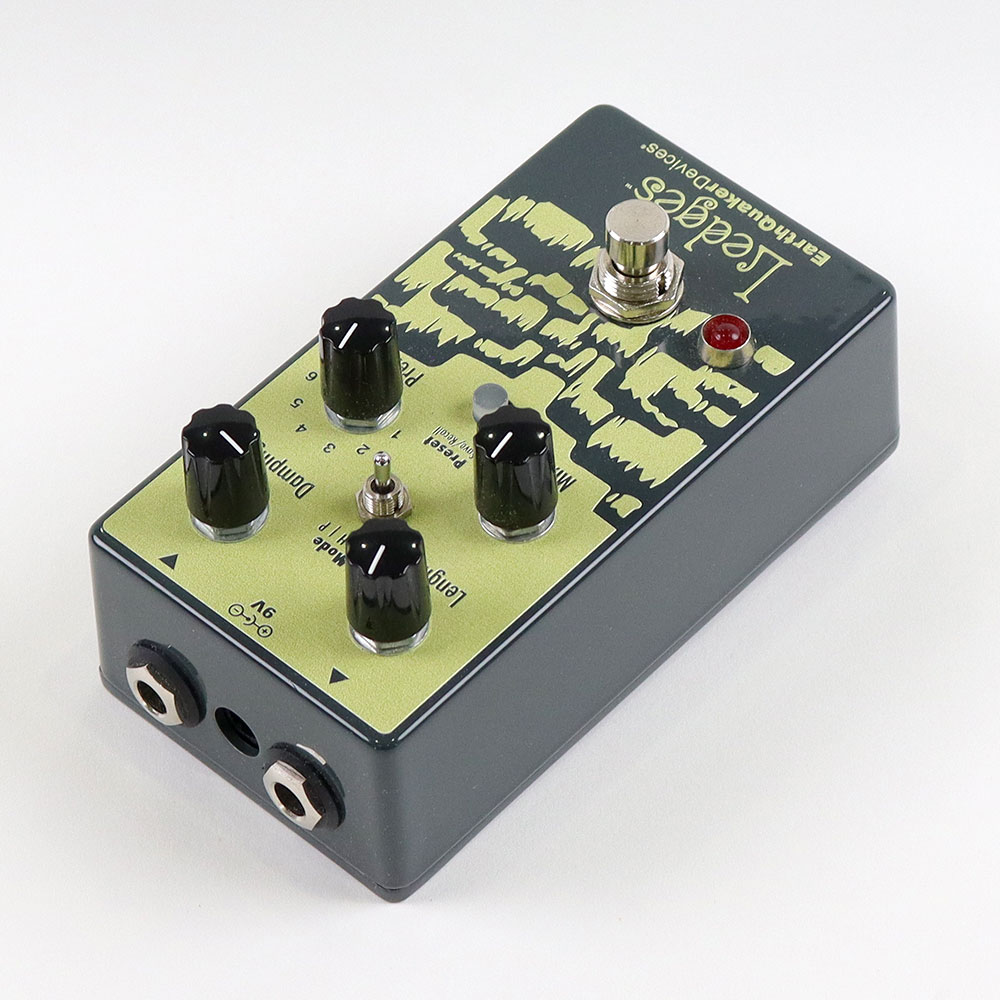 【訳あり】アウトレット EarthQuaker Devices アースクエイカーデバイセス EQD Ledges リバーブ ギターエフェクター 全体