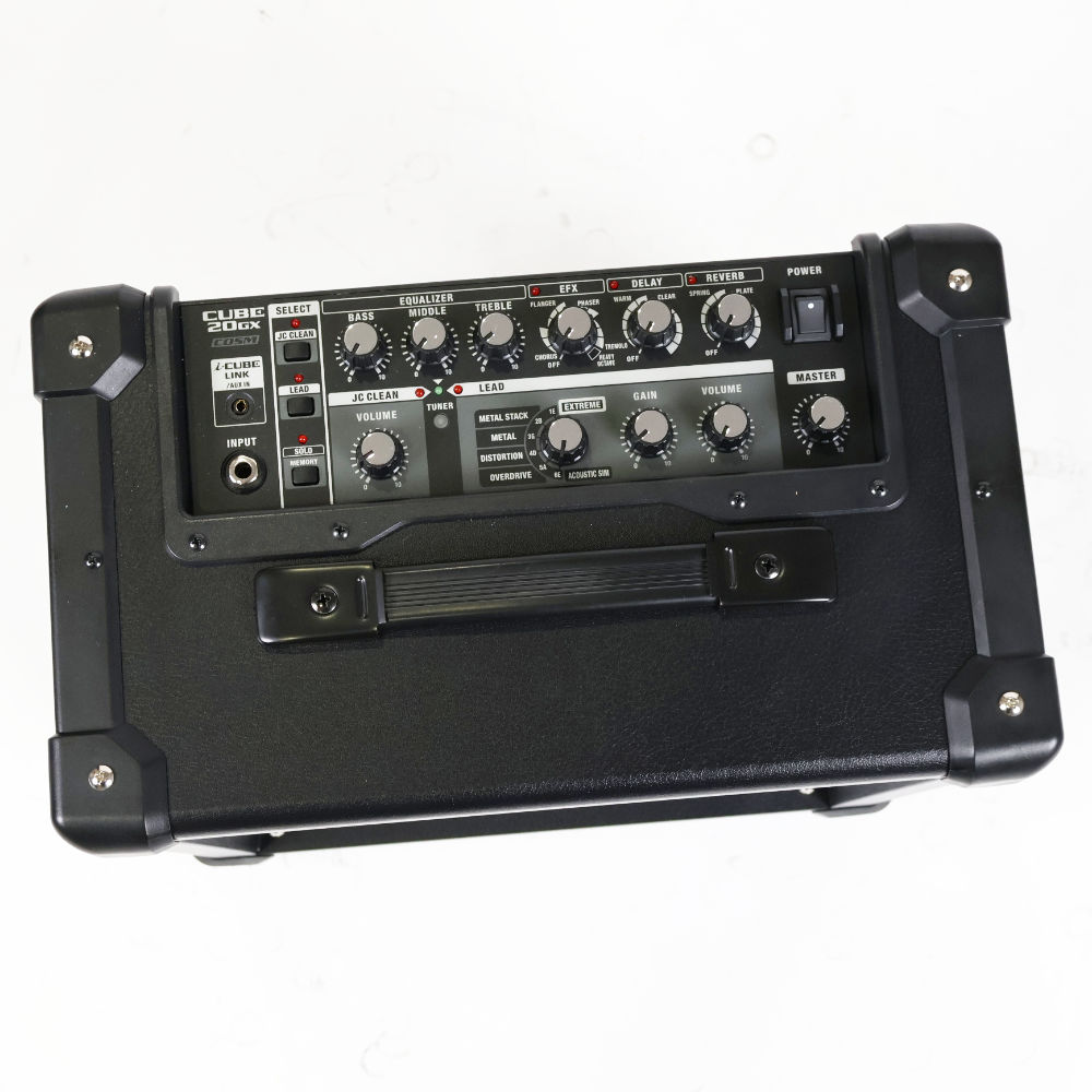 【中古】 ギターアンプ ROLAND CUBE-20GX コントロール
