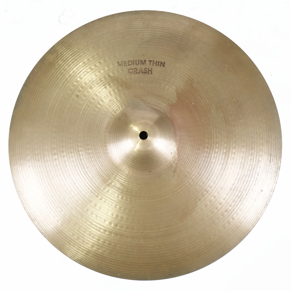 【中古】 クラッシュシンバル ジルジャン ZILDJIAN A Zildjian MEDIUM THIN CRASH 16インチ 70s〜80s クラッシュシンバル