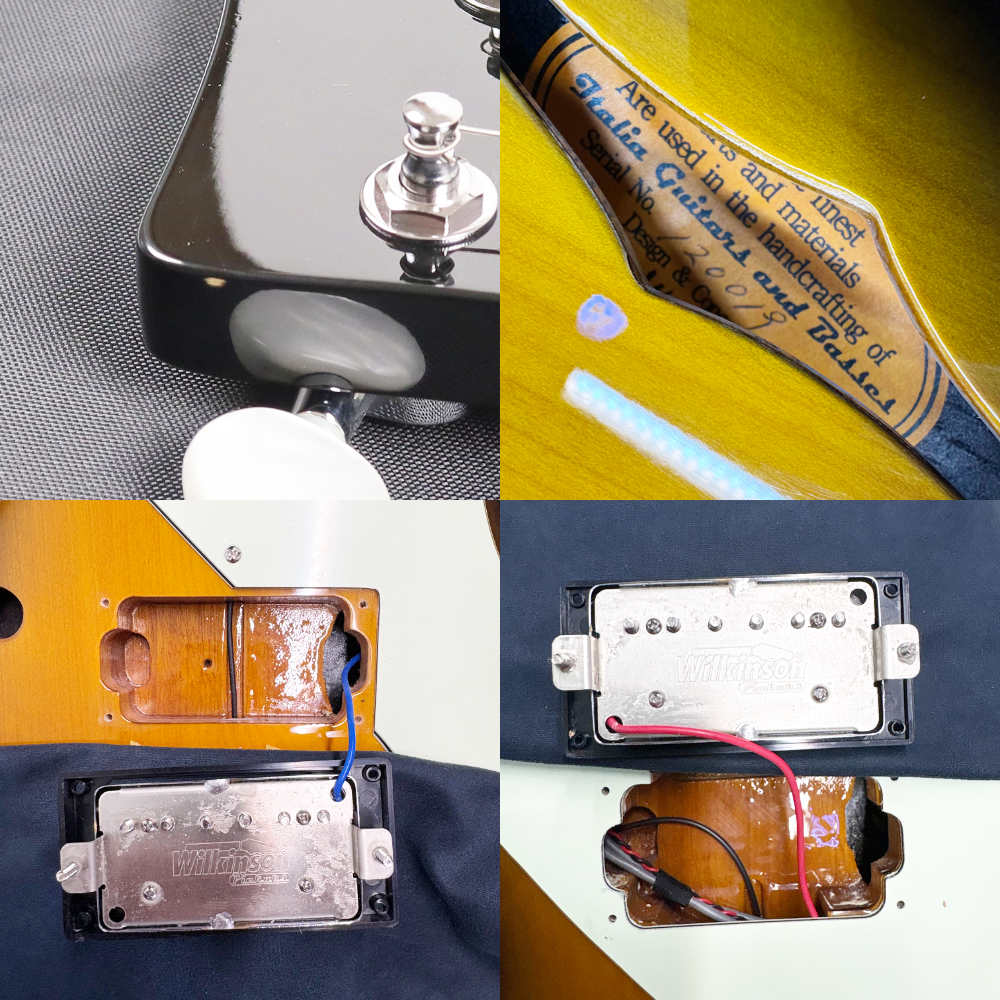【中古】 エレキギター Italia Guitars Mondial Classic 2 Tone Sunburst ピエゾピックアップ内蔵 イタリアギターズ モンディアルクラシック 傷